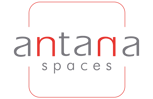 Logo Antana spaces - Blanco sin fondo 1