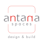 Logo Antana spaces design & build - Blanco sin fondo-2-1